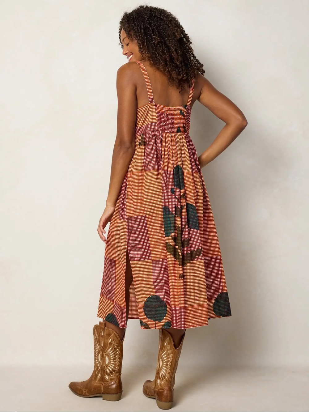 Natural Life Natalie Embroidered Cotton Midi Dress XS NWT NEW WITH TAGS - Picture 7 of 11
